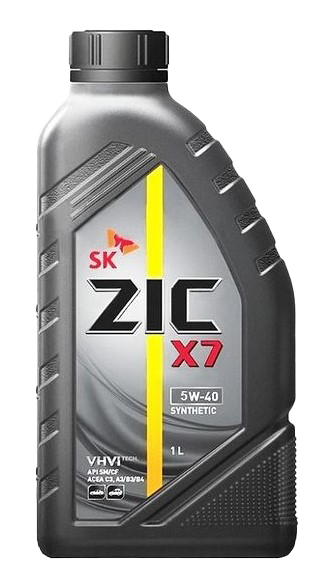 Моторное масло ZIC X7 5W-40, 1л